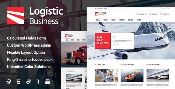 Logistic Business v1.0.8 - 物流仓储WordPress主题