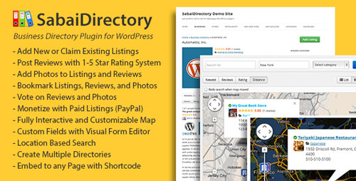 Sabai Directory for WordPress