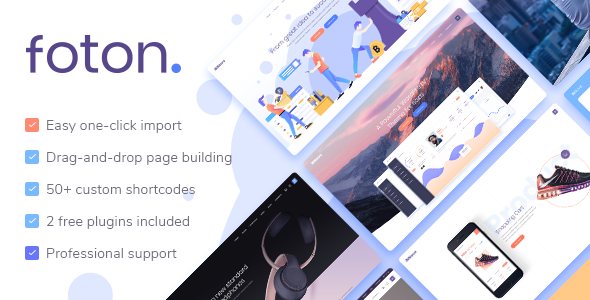 Foton - Software and App Landing Page Theme