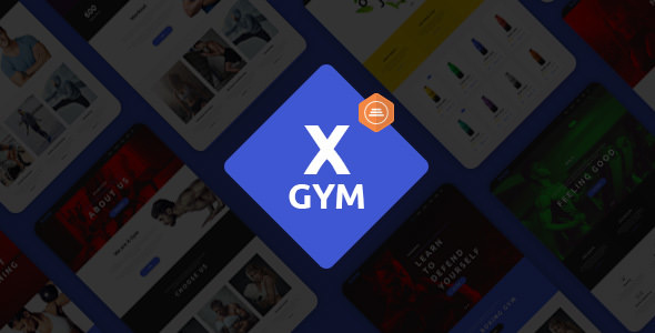 X-Gym - 健身俱乐部网站模板WordPress主题