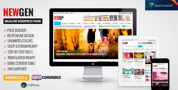  Newgen - Responsive Newsmagazine Topic