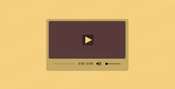  Simple HTML5 video player UI special effects