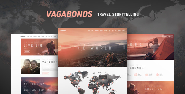 Vagabonds - Personal Travel & Lifestyle Blog Theme