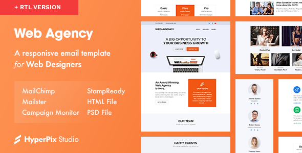 Web Agency Email Template