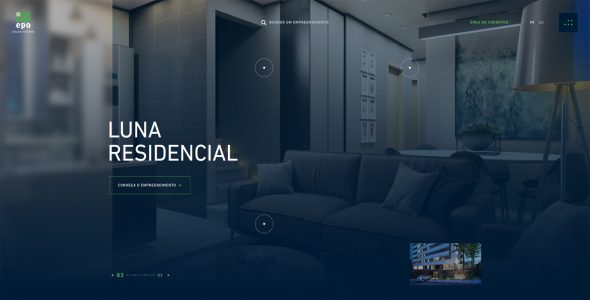  EPO Emperendimentos - Real estate building exhibition website