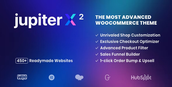  Jupiter X - Multipurpose Responsive Website WordPress Theme