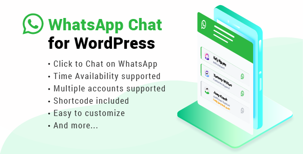  WhatsApp Chat WordPress customer service plug-in