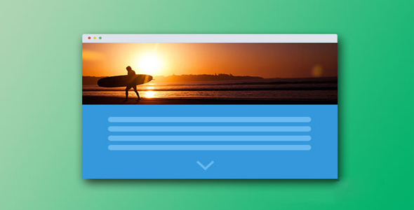  Pure CSS3 cool webpage background scrolling visual effect