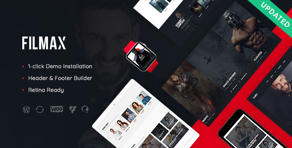 Filmax - Movie Magazine WordPress Theme