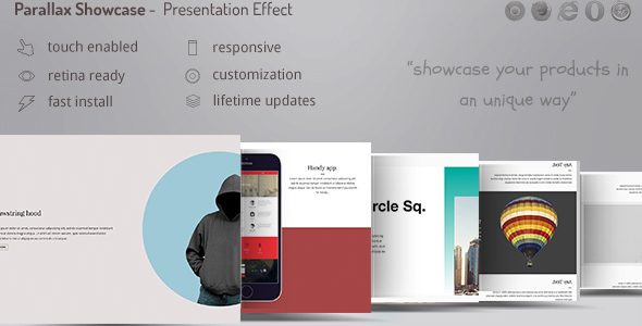Parallax Showcase Effects 视差展示插件