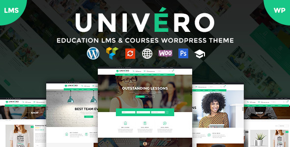  Univero - WordPress template for educational training courses