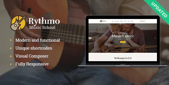 Rythmo | Arts & Music School WordPress Theme