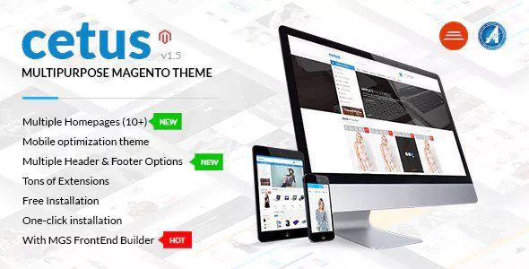Cetus - 多用途Magento主题