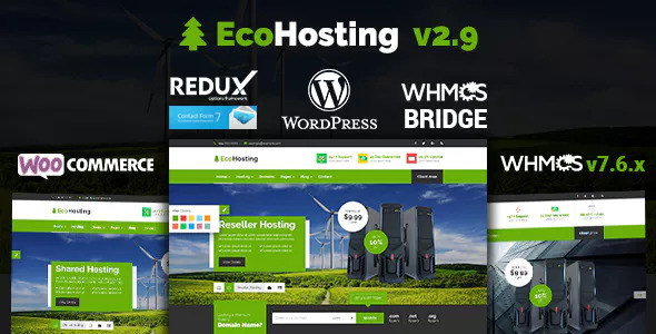 EcoHosting - 虚拟主机WHMCS模板