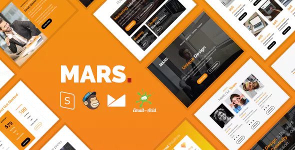  Mars Email - Email marketing template