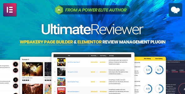 Ultimate Reviewer for WPBakery Page Builder 可视化点评插件