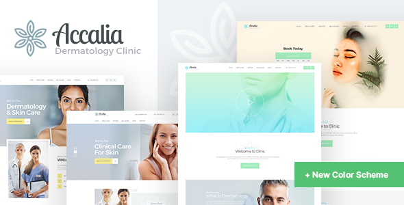 Accalia - Dermatology Clinic WordPress Theme