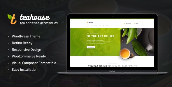  Tea House - Tea and Coffee Shop WordPress Theme