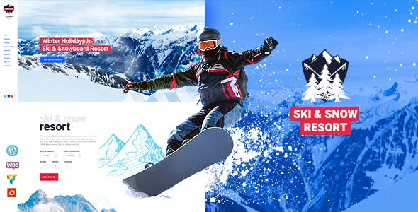 Snow Club | Ski Resort and Snowboard Classes WordPress Theme