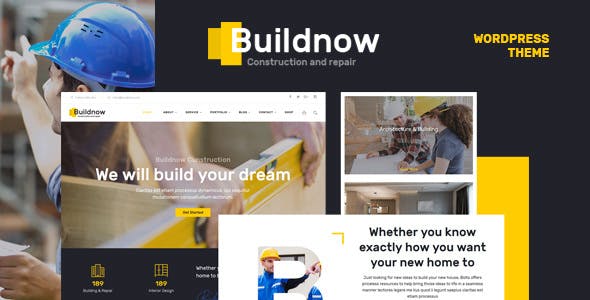 Buildnow - 建筑工程WordPress主题