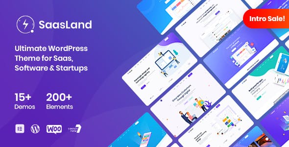 SaasLand - MultiPurpose Theme for Saas & Startup