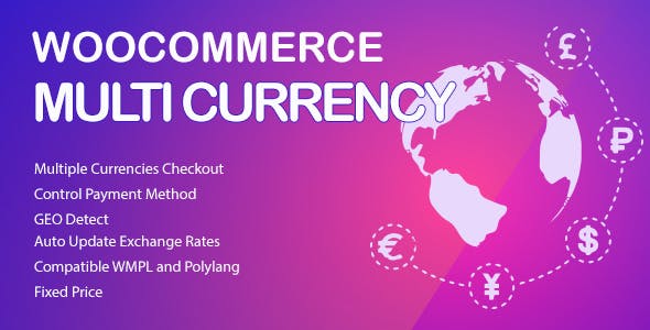  WooCommerce Multi Currency - Multi currency Switching Plug in