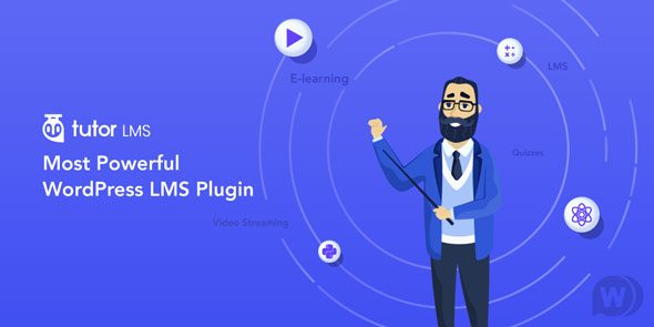  Tutor LMS Pro - LMS Education Training Course WordPress Plug in