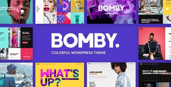  Bomby - Creative Multipurpose WordPress Theme