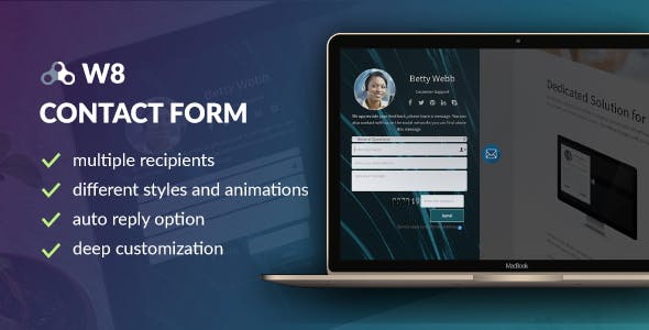 W8 Contact Form - WordPress Contact Form Plugin