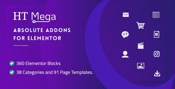  HT Mega Pro – Elementor Page Builder Extension