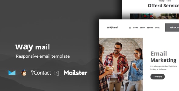  Way Mail - Responsive Email Template