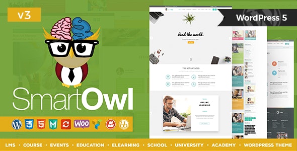 SmartOWL - LMS 培训教育 WordPress 主题 + RTL