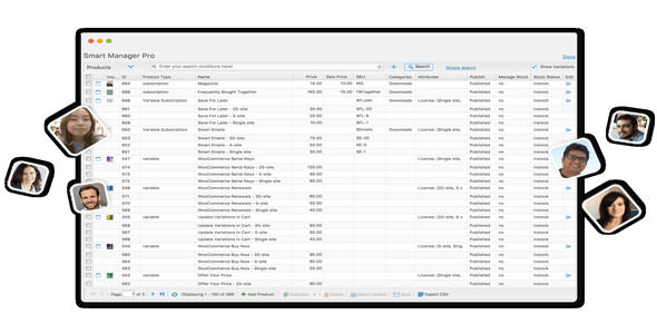 Woocommerce Smart Manager 批量管理插件