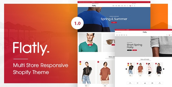 Flatly - 多商店响应式Shopify主题