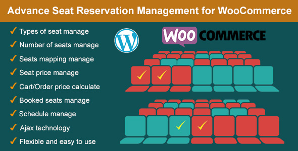 Advance Seat Reservation Management for WooCommerce