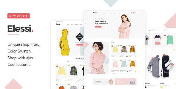  Elessi - AJAX e-commerce website template WordPress theme