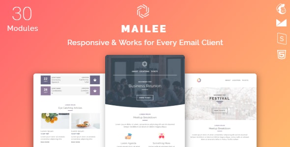  Mailee - Responsive Multipurpose Email Template