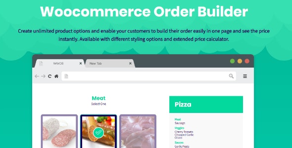 WooCommerce Order Builder 商品订单生成插件