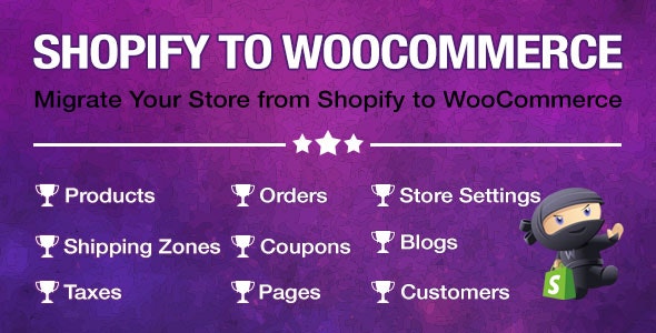 Import Shopify to WooCommerce