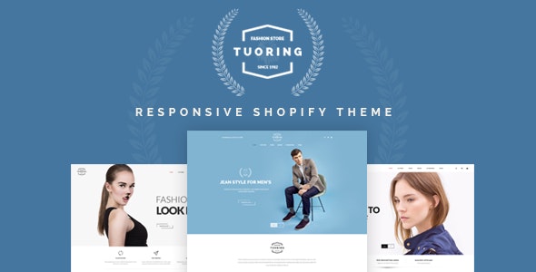 Tuoring - 时尚T恤服装商店Shopify主题