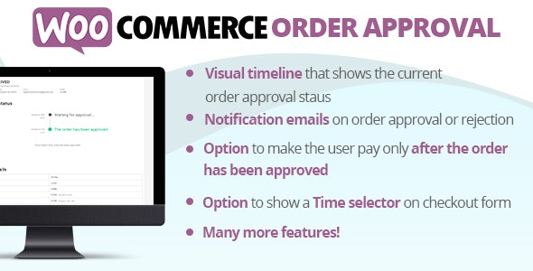 WooCommerce Order Approval 订单批量确认拒绝WordPres插件