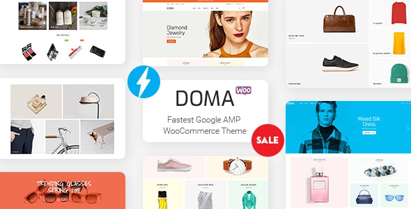 Doma - Google AMP 多供应商WooCommerce主题