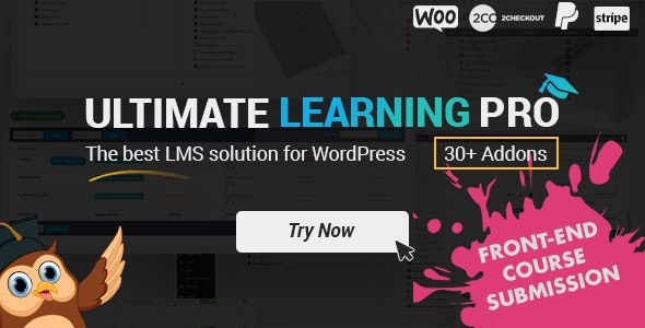  Ultimate Learning Pro - LMS course education training WordPress plug-in