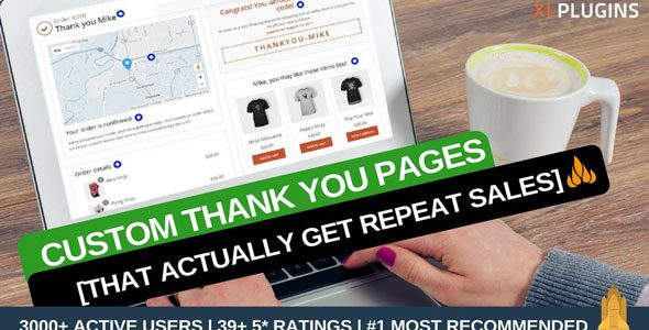 WooCommerce Thank You Page 购买成功感谢页面WordPress插件