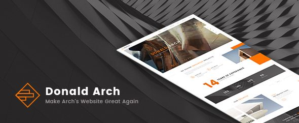  Donald Arch - Creative Architectural Design WordPress Theme