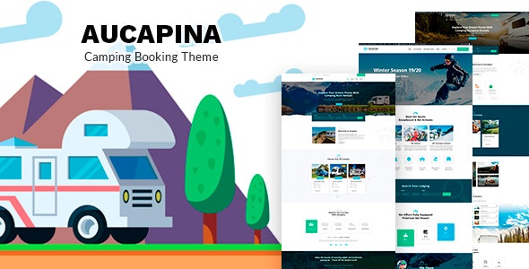  Aucapina - Theme of WordPress on motorhome sales and leasing website