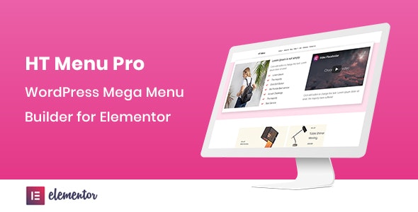 HT Menu Pro  – Elementor 巨型菜单构建器