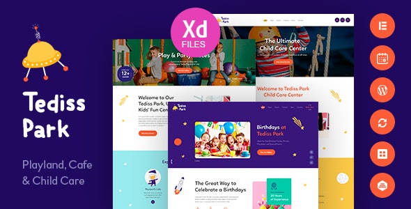 Tediss - Play Area & Child Care Center WordPress Theme