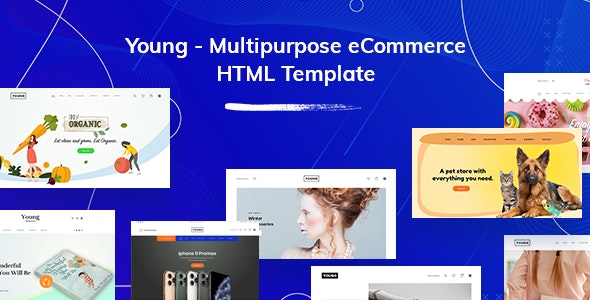 Young - 多功能电子商务HTML模板