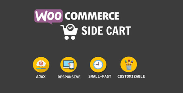 Side Cart For WooCommerce Pro AJAX 无刷新加入购物车侧边购物车插件